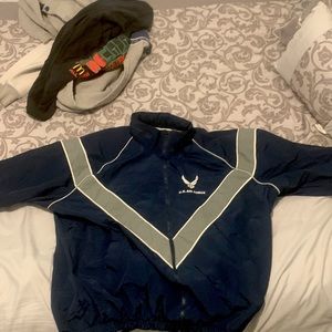 This is a U.S air Air Force rain jacket